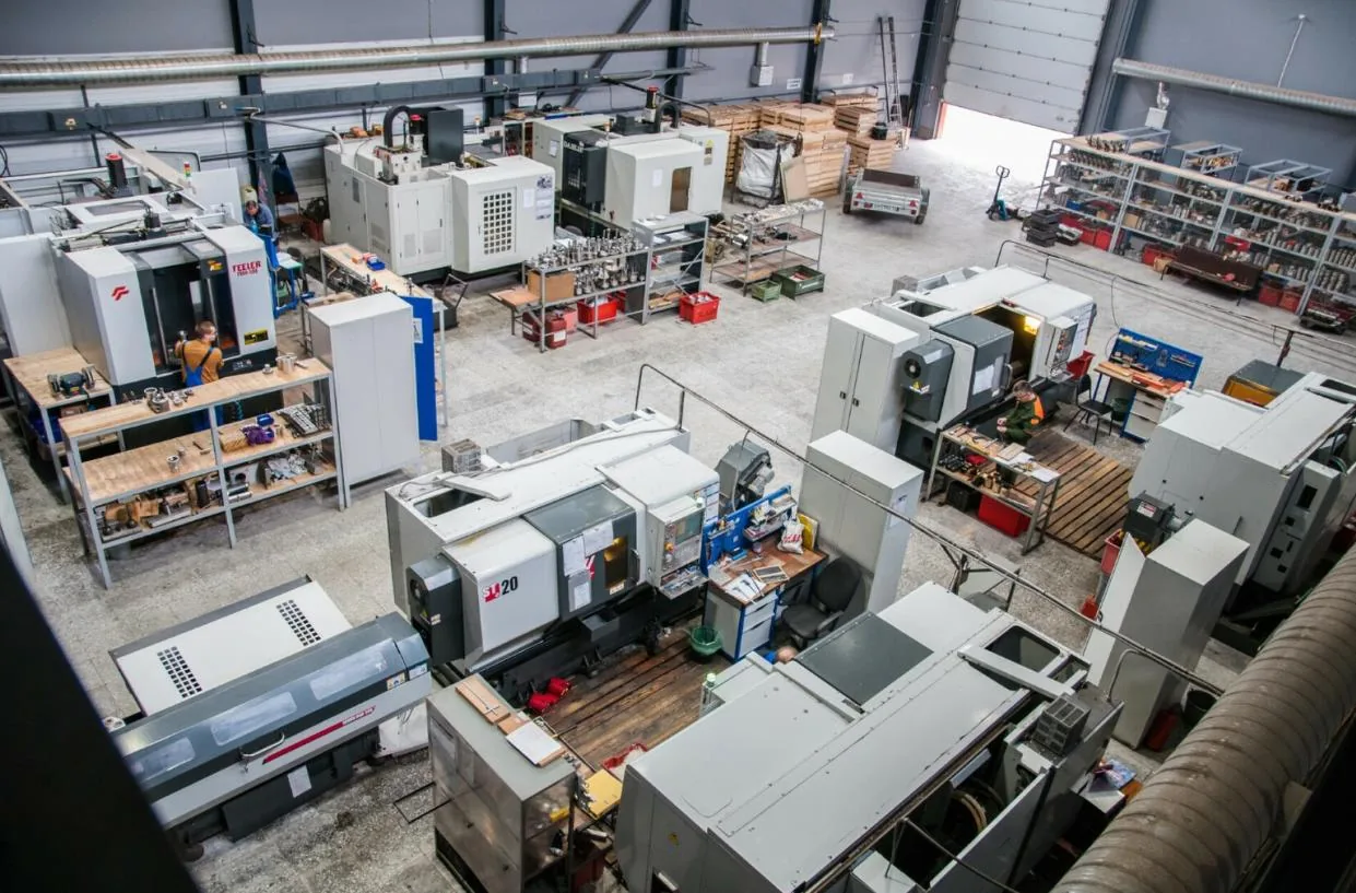 The PPK workshop: the machine park where line assemblies are made