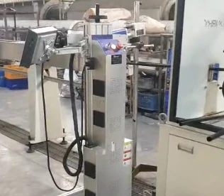 Modular marking unit on the packaging line